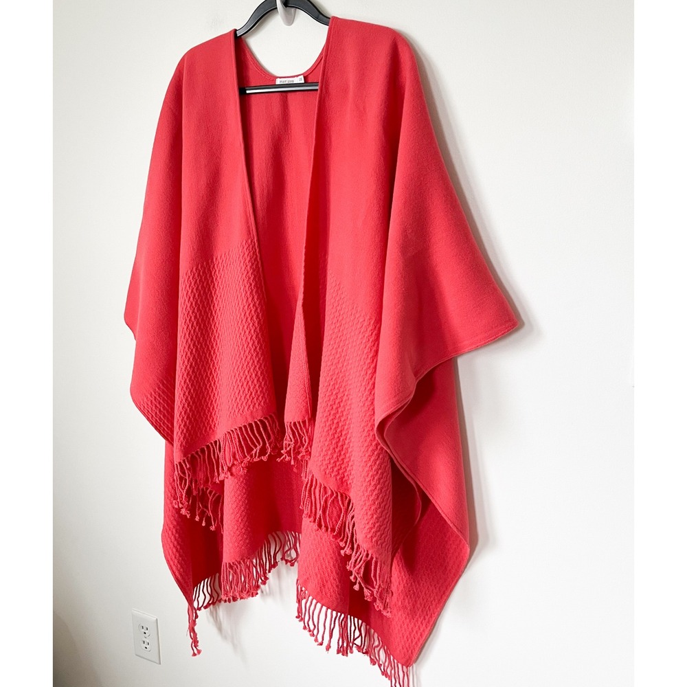 Mersea Travel Wrap Poppy Womens One Size Fringe - Picture 4 of 12